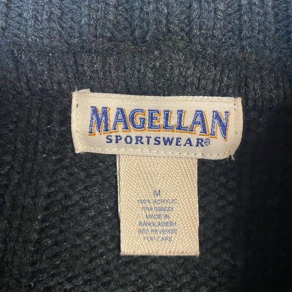 Magellan Sportswear Long Sleeve Button Up Sweater Women’s Medium - Picture 3 of 3